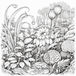 Intricate Coloring Pages Inspired by Nature 1