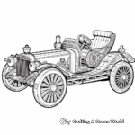 Intricate Design Derby Car Coloring Pages for Adults 4