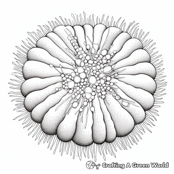 Sea Urchin Coloring Pages - Free &amp; Printable!