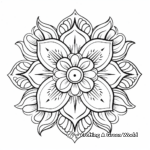 Intricate Mandala Coloring Pages 1