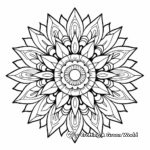 Intricate Mandala Coloring Pages 4