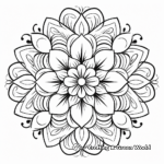 Intricate Mandala for New Year's Intention Setting Coloring Pages 2