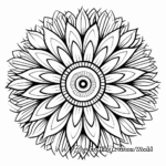 Intricate Mandala Wednesday Coloring Pages 2