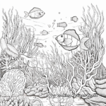 Intricate Ocean Life Coloring Pages 2