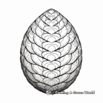 Intricate Patterned Dragon Egg Coloring Pages 1