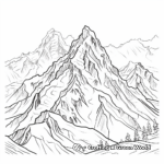 Intricate Rocky Mountain Coloring Pages 3