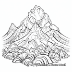Intricate Rocky Mountain Coloring Pages 4