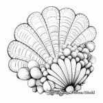 Intricate Seashell Coloring Pages for Relaxation 3