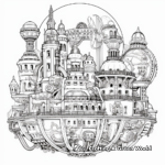 Intricate Steampunk Designs for Adult Coloring 2