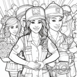 Intricate 'Thank You, Nurses' Coloring Pages 1