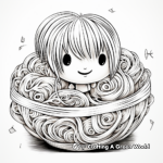 Intricate Vermicelli Noodle Coloring Pages 1