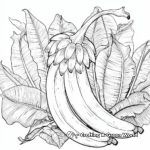 Intricate Wild Banana Coloring Pages 2