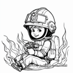 Intriguing Fire Science Coloring Pages 1