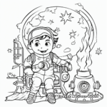 Intriguing Fire Science Coloring Pages 3