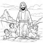 J is for Jesus and His Apostles Coloring Page 4