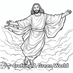 J Is For Jesus Coloring Pages - Free &amp; Printable!