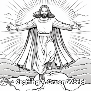 J Is For Jesus Coloring Pages - Free &amp; Printable!