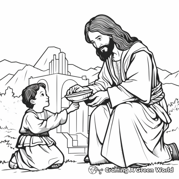 J Is For Jesus Coloring Pages - Free & Printable!