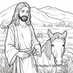 J is for Jesus Parables Coloring Page 3