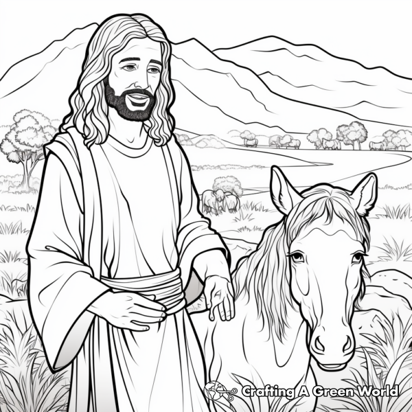 J Is For Jesus Coloring Pages - Free &amp; Printable!