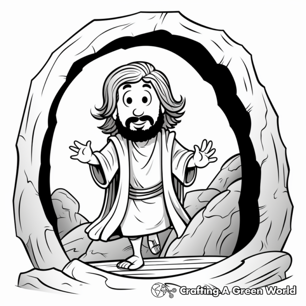 J Is For Jesus Coloring Pages - Free &amp; Printable!