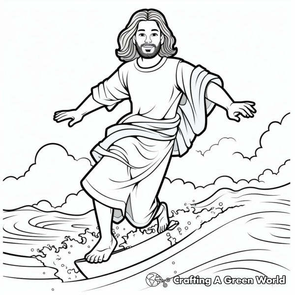 J Is For Jesus Coloring Pages - Free & Printable!