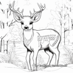 January Wildlife: Winter Animals Coloring Pages 4