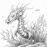 Jaw-Dropping Bioluminescent Sea Dragon Coloring Pages 3