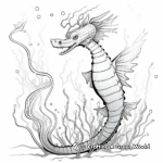 Jaw-Dropping Bioluminescent Sea Dragon Coloring Pages 4
