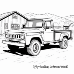 Jeep Gladiator Pickup Truck Coloring Sheets 3