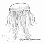 Jellyfish Coloring Pages: Underwater Elegance 1