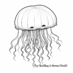 Jellyfish Coloring Pages: Underwater Elegance 2