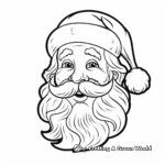 Jolly Santa Claus Coloring Pages 4