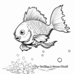 Jumping Bluegill Action Coloring Pages 2