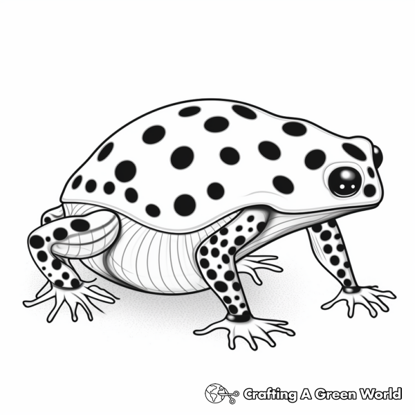 Poison Dart Frog Coloring Pages - Free & Printable!