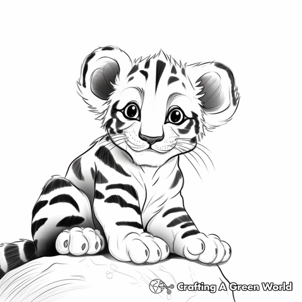Clouded Leopard Coloring Pages - Free &amp; Printable!