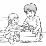 Kid-Friendly Food Donation Coloring Pages 1