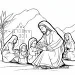 Kid-Friendly Holy Week Coloring Pages 1