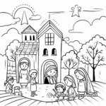 Kid-Friendly Holy Week Coloring Pages 3