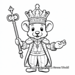 Kid-Friendly Mouse King Coloring Pages 4