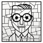 Kid-Friendly Simple Mosaic Coloring Pages 3