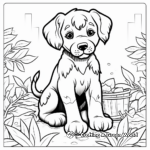 Kid-Friendly Yorkie Doodle Coloring Pages 2