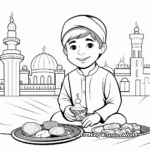 Kids Friendly Ramadan Kareem Coloring Pages 2