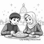 Kids Friendly Ramadan Kareem Coloring Pages 3