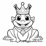 King Coqui: Male Coqui Coloring Pages 1
