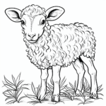 Lamb of God Coloring Pages 1