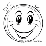 Laughing Tears of Joy Smiley Face Coloring Pages 4