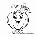 Learn to Draw with Vegetable and Fruit Coloring Pages 2