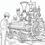 Legendary USA Inventors Coloring Pages 1