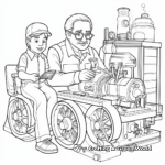 Legendary USA Inventors Coloring Pages 2